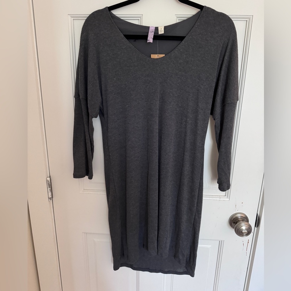 Oversized shirt dress